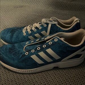 Adidas Men's Blue Sneakers